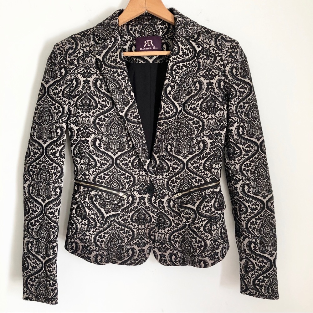 Rachel Roy Brocade Blazer XSmall